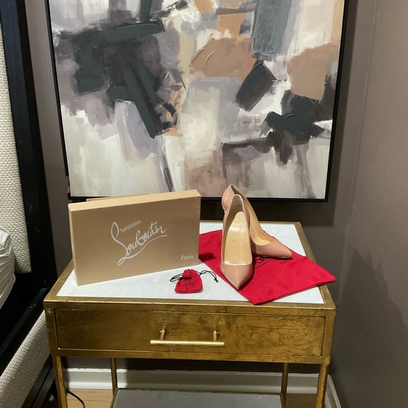 Christian Louboutin Shoes - Christian Louboutin Beige Heels